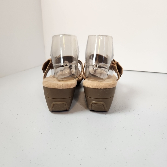 Aerosoles Comfort Memory Foam Wedges Thong Sandals Shoes Cork Womens size 10 - Picture 6 of 11